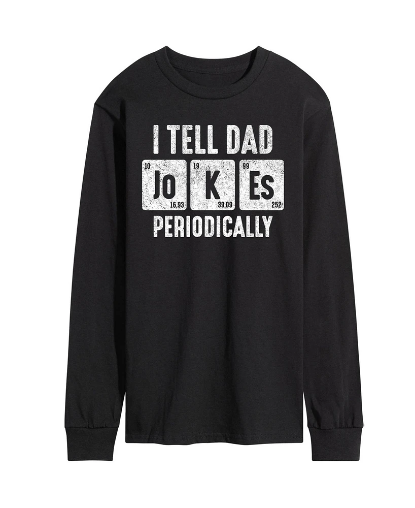 Airwaves Men's I Tell Dad Jokes Periodically Long Sleeve T-Shirt