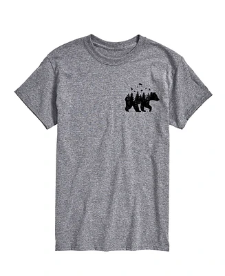 Airwaves Men's Forest Bear Short Sleeve T-Shirt