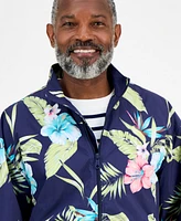 Club Room Men's Hibiscus Floral Lightweight Jacket, Exclusively at Macy's