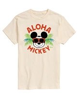 Airwaves Men's Disney Aloha Mickey Summer Short Sleeve T-Shirt