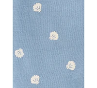Carter's Baby Girls Cotton Shell-Print Sleeveless Romper