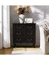 Perry 30"Tall 3-DrawerNightstand
