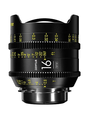 Dzofilm Vespid Prime 16mm T2.8 Cinema Lens for Pl & Ef Mount