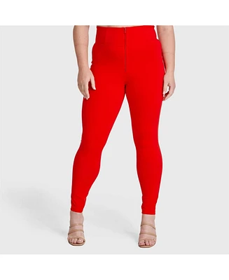 Freddy Women's Wr.up Curvy Zip High Waisted Pants