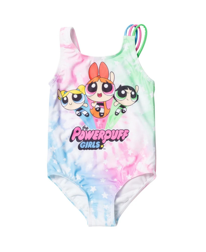 Powerpuff Girls Toddler Girls Powerpuff One Piece Bathing Suit