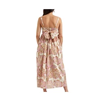 Ripe Maternity Maternity Ripe Hope Tie Back Linen Dress
