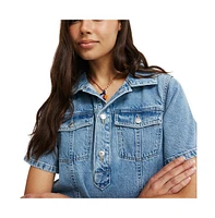 Cotton On Women's Original Denim Mini Dress