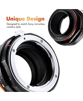 K&F Concept Kf M18115 High-precision Pro Lens Adapter Ring, Matte Paint, Orange Secondary Oxide, Nikon G to Fuji Fx