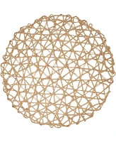 Saro Lifestyle Wire Duo Placemats, 15" Round