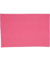 Saro Lifestyle Playful Polka Dot Cotton Placemats and Napkins, Set of 8