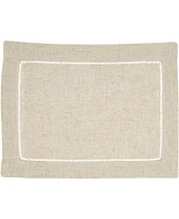 Saro Lifestyle Toscana Placemats and Napkins, Set of 8