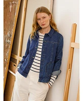 Celtic & Co. Women's Western Denim Jacket