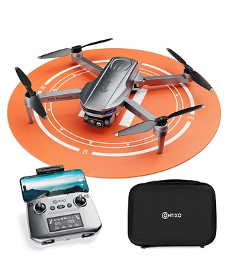 Contixo F28-Premium Gps Drone, 4K Camera, 3-Axis Gimbal, 30 Min Flight - Foldable