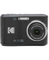 Kodak Pixpro Friendly Zoom FZ45-bk 16MP Digital Camera with 4X Optical Zoom 27mm Wide Angle and 2.7" Lcd Screen (BLack) + 4-Pack Rechargeable Aa Batte