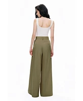 Nocturne Women's Double Pleated Pants