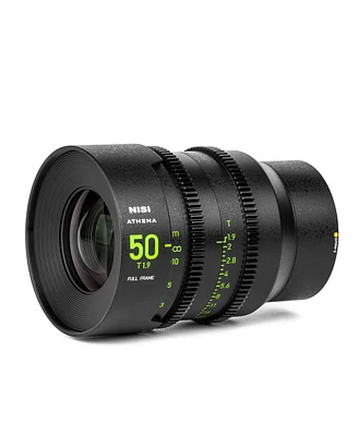 NiSi Athena Prime 50mm T1.9 Cinema Lens without Filter Holder, Sony E