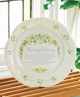 Belleek Pottery Marriage Blessing Plate