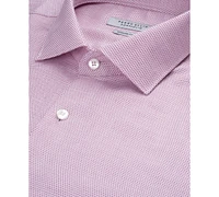Perry Ellis Portfolio Men's King Micro-Pattern Dress Shirt