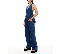 Lioness Women's Hills Denim Halter Top