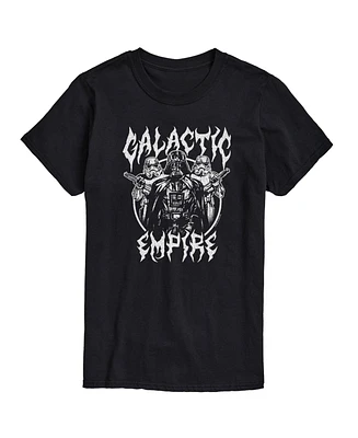 Airwaves Men's Star Wars Darth Vadar Galactic Empire Short Sleeve T-Shirt