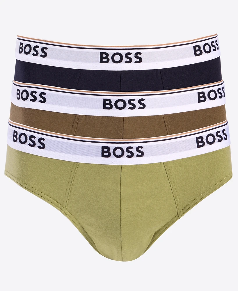 Hugo by Boss Men's 3pk. Logo Power Briefs