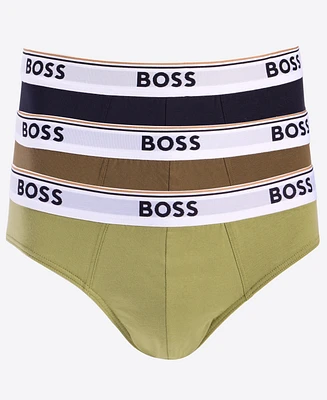 Hugo by Boss Men's 3pk. Logo Power Briefs