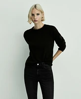 Mango Women's Claudia Slim-Fit Cropped Jeans