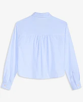 Epic Threads Little & Big Girls Cotton Seersucker Shirt, Exclusively at Macy's