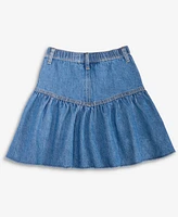 Epic Threads Little & Big Girls Indigo Cotton Denim Ruffle Skirt, Exclusively at Macy's