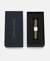 Daniel Wellington Women's Analog Gold-Tone Stainless Steel Watch, 16mm