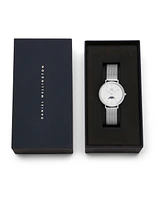 Daniel Wellington Unisex Analog Silver-Tone Stainless Steel Watch, 32mm
