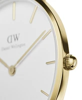 Daniel Wellington Women's Petite Evergold Gold-Tone Stainless Steel Watch 32mm