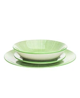 Godinger Light Green 12 Pc. Dinnerware Set, Service for 4