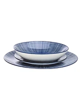 Godinger Blue 12 Pc. Dinnerware Set, Service for 4