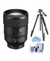 Sony Fe 135mm F1.8 Gm Lens for Sony E, Bundle with Vanguard Alta Pro 264AT Tripod and Tbh-100 Head, Cleaning Kit, Cleaning Cloth