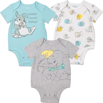 Bambi Baby Boys 3 Pack Bodysuits