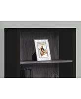 Wood Bookshelf – Classic 5-Tier Bookcase for Living Room or Home Office