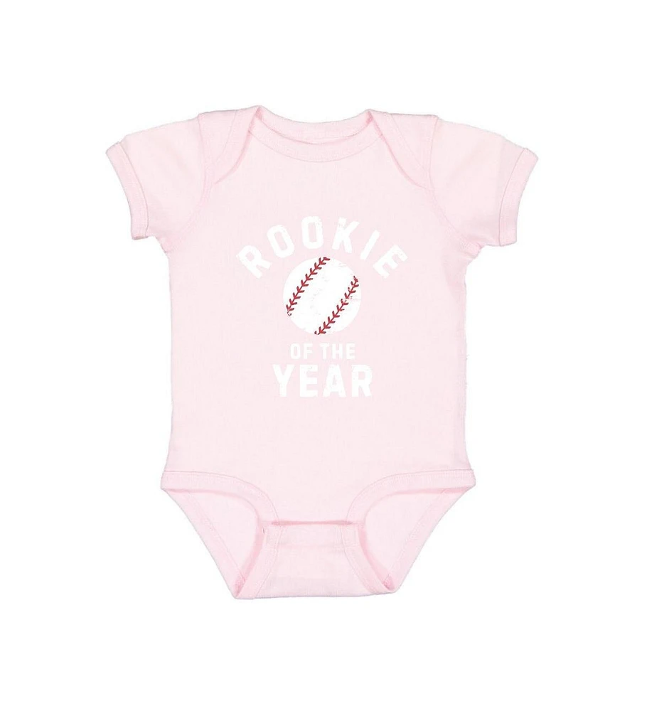 Sweet Wink Baby Girls Rookie of the Year Short Sleeve Bodysuit