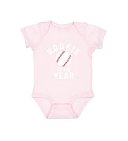 Sweet Wink Baby Girls Rookie of the Year Short Sleeve Bodysuit
