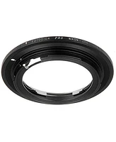 Fotodiox Pro Mount Adapter for Nikon F Lens to Canon Eos Ef-Mount Camera, No Focus Confirmation Chip