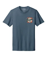 Hendrick Motorsports Team Collection Men's Blue Kyle Larson Pinup Tri-Blend T-Shirt