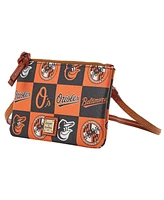 Dooney & Bourke Baltimore Orioles Top Zip Crossbody Bag