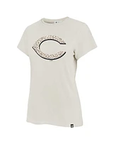 '47 Brand Women's Oatmeal Cincinnati Reds Panthera Frankie T-Shirt