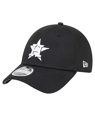 New Era Men's Black Houston Astros Pivot 9FORTY Adjustable Hat