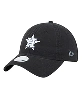 New Era Women's Black Houston Astros Glitz 9TWENTY Adjustable Hat