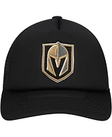 Mitchell & Ness Big Boys and Girls Black Vegas Golden Knights Core Trucker Adjustable Hat