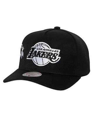 Mitchell & Ness Men's Black Los Angeles Lakers 2010 Nba Finals Born To Win Pro Crown Adjustable Hat