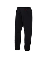 Mitchell & Ness Men's Black Chicago Bulls Hardwood Classics Team Origins Pants