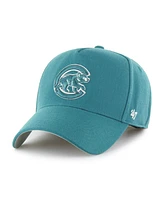 '47 Brand Men's Teal Chicago Cubs Ballpark Offside Adjustable Hat