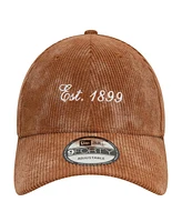 New Era Men's Tan Ac Milan Corduroy 9FORTY Adjustable Hat